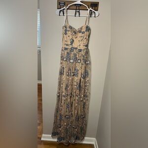 Windsor Floral Appliqué Dress